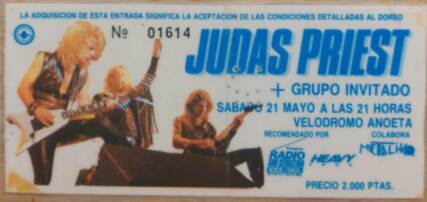 Judas Priest entrada