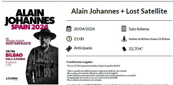 Alain Johannes entrada