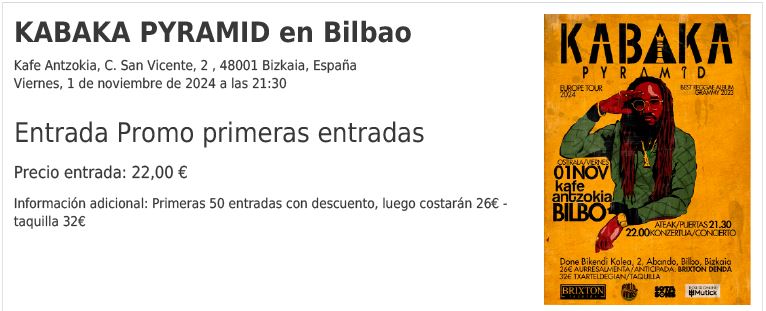 Kabaka Pyramid entrada