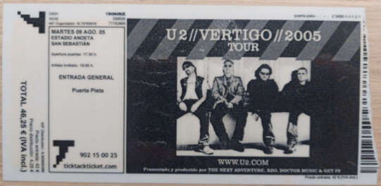 U2 entrada
