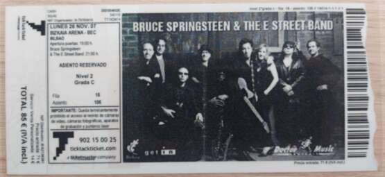 Bruce Springsteen entrada