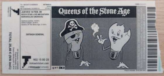 Queens of the stone age entrada