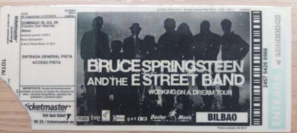 Bruce Springsteen entrada