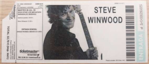 Steve Winwood entrada