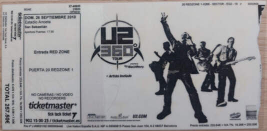 U2 entrada