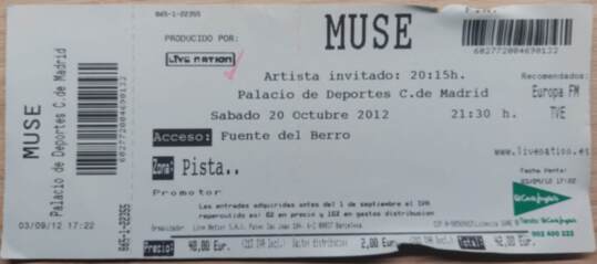 Muse entrada