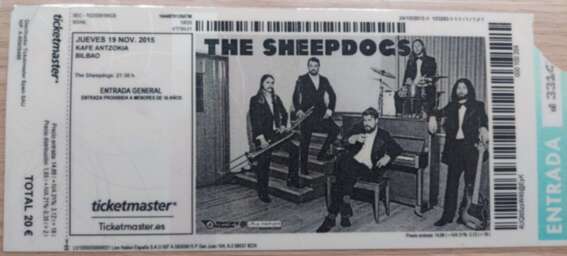 The Sheepdogs entrada