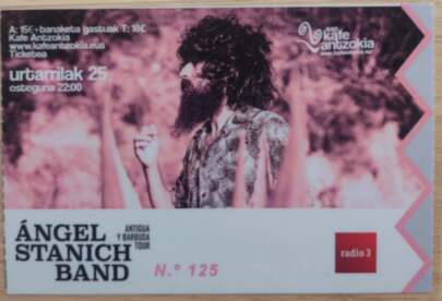 Angel Stanich entrada