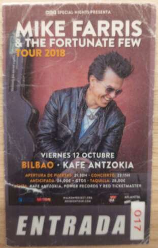 Mike Farris entrada