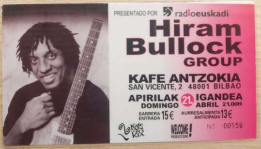 Hiram Bullock entrada