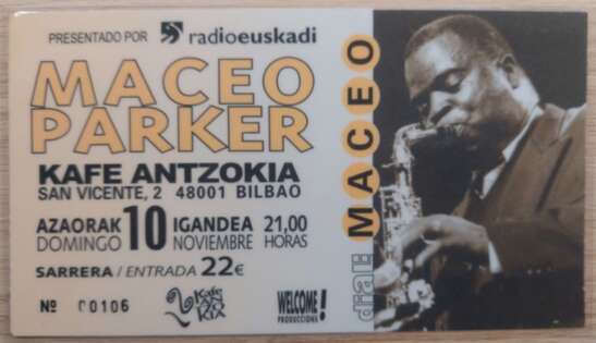 Maceo Parker entrada