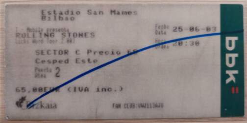 The Rolling Stones entrada