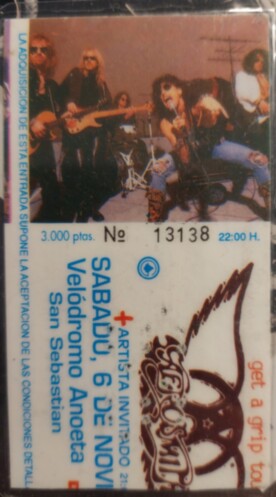 Aerosmith entrada