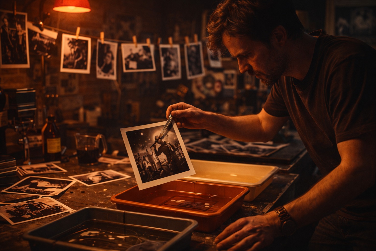 Vista de la sección de Fotos en la landing