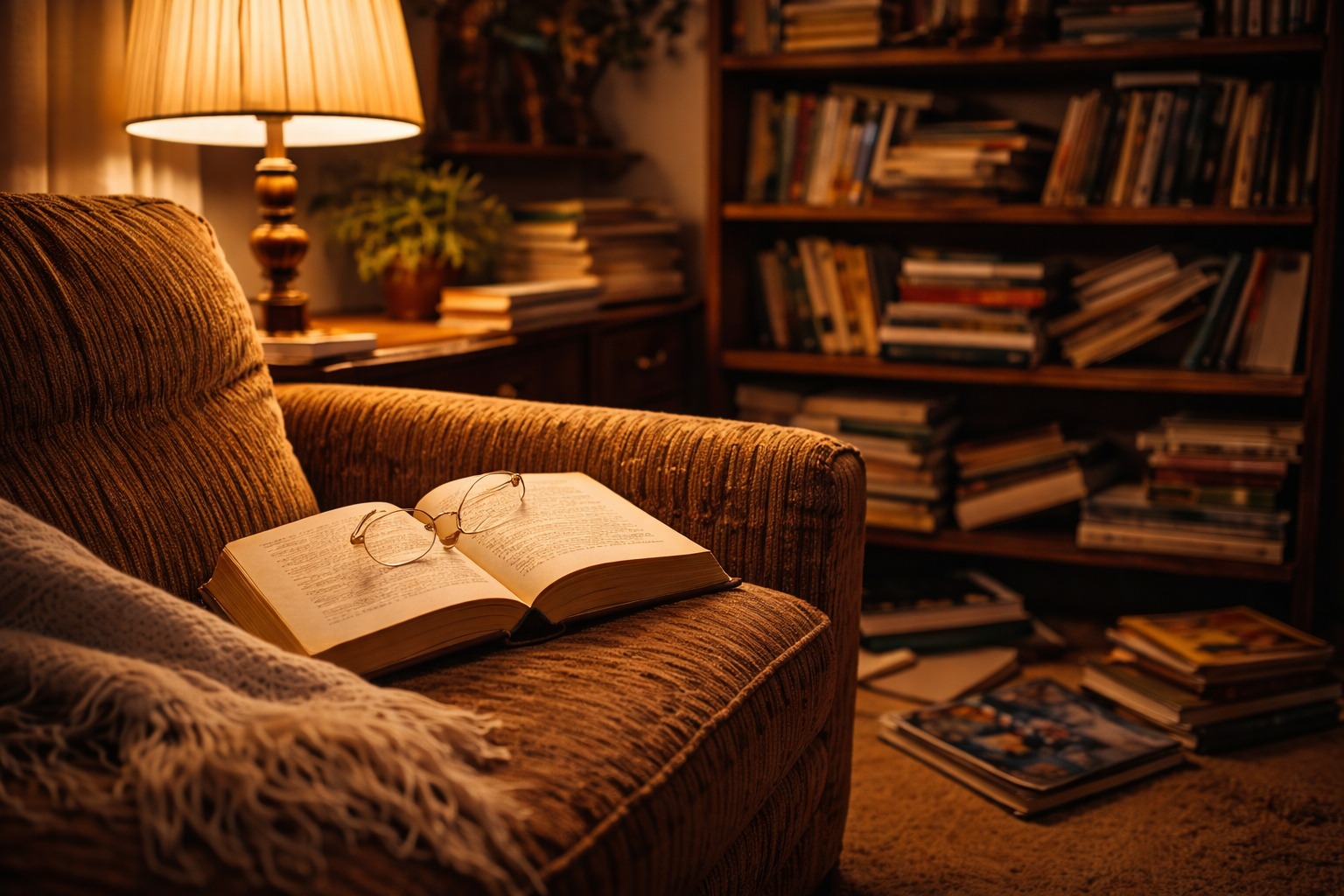 Vista de la sección de Libros en la landing