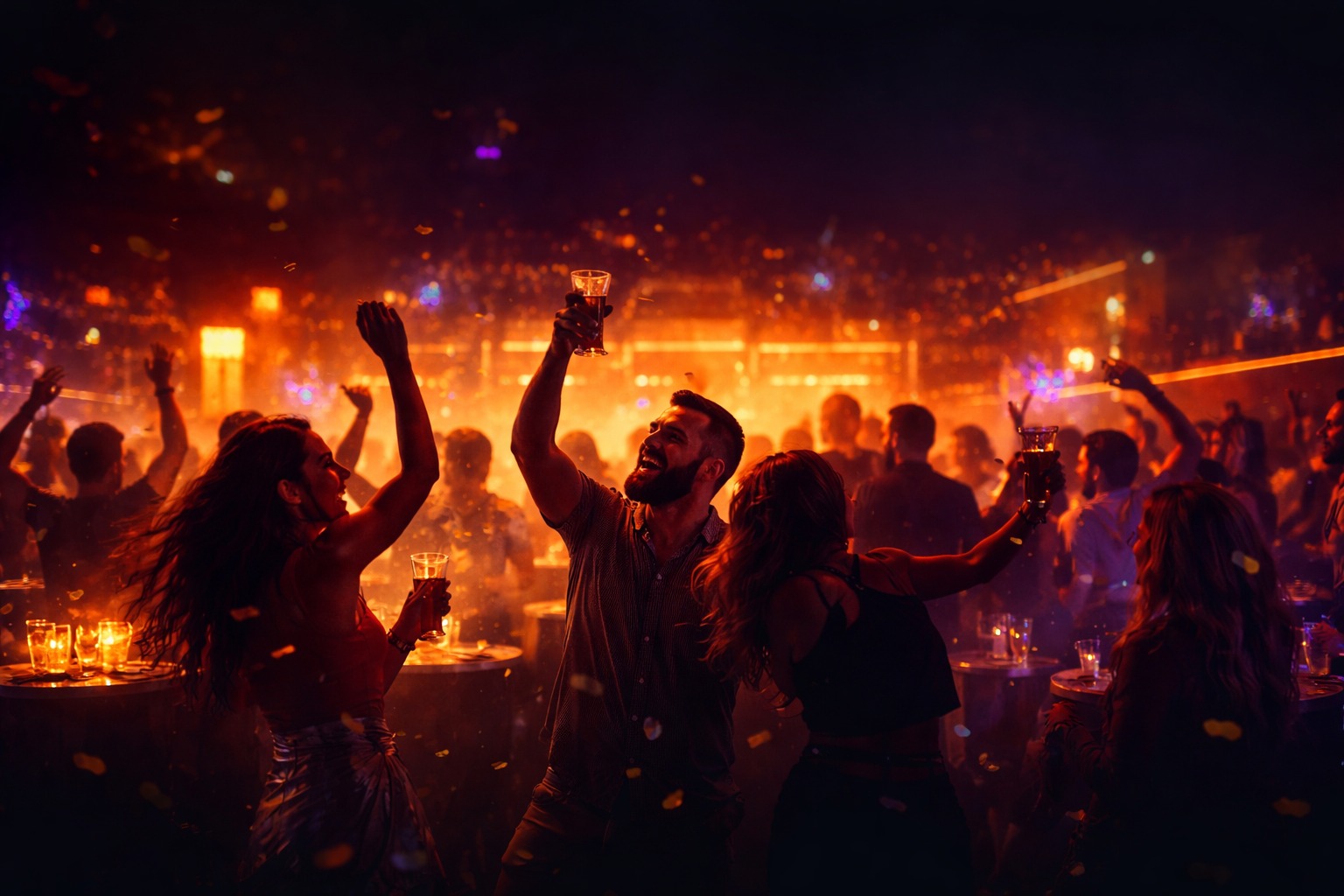 Vista de la sección de Spotify en la landing